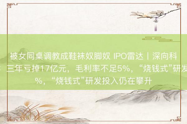 被女同桌调教成鞋袜奴脚奴 IPO雷达丨深向科技递表港交所：三年亏掉17亿元，毛利率不足5%，“烧钱式”研发投入仍在攀升
