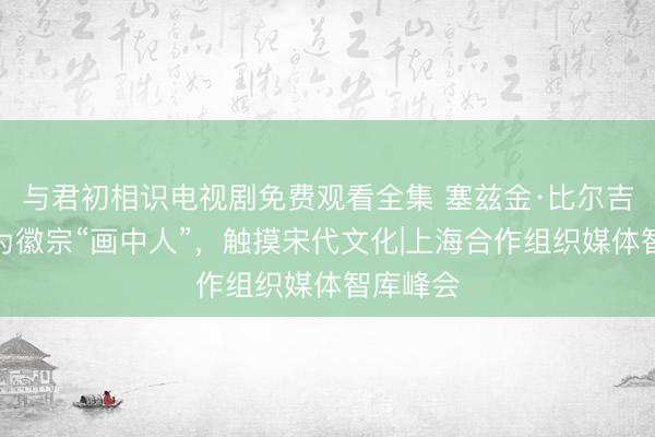 与君初相识电视剧免费观看全集 塞兹金·比尔吉奇：成为徽宗“画中人”，触摸宋代文化|上海合作组织媒体智库峰会