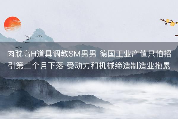 肉耽高H道具调教SM男男 德国工业产值只怕招引第二个月下落 受动力和机械缔造制造业拖累