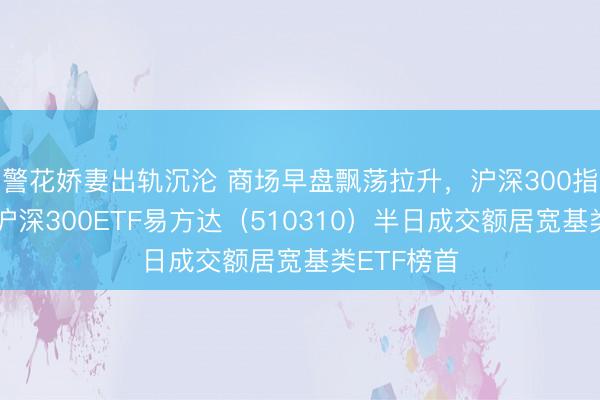 警花娇妻出轨沉沦 商场早盘飘荡拉升，沪深300指数微涨，沪深300ETF易方达（510310）半日成交额居宽基类ETF榜首